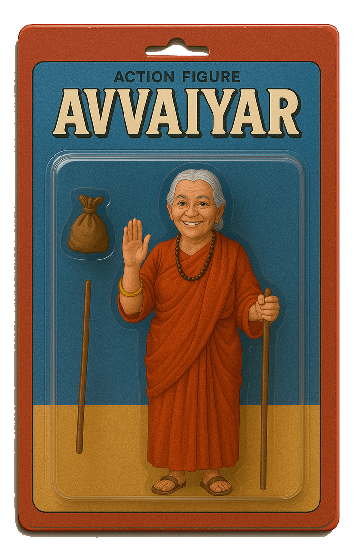 Tamil Action Figures Avvaiyar