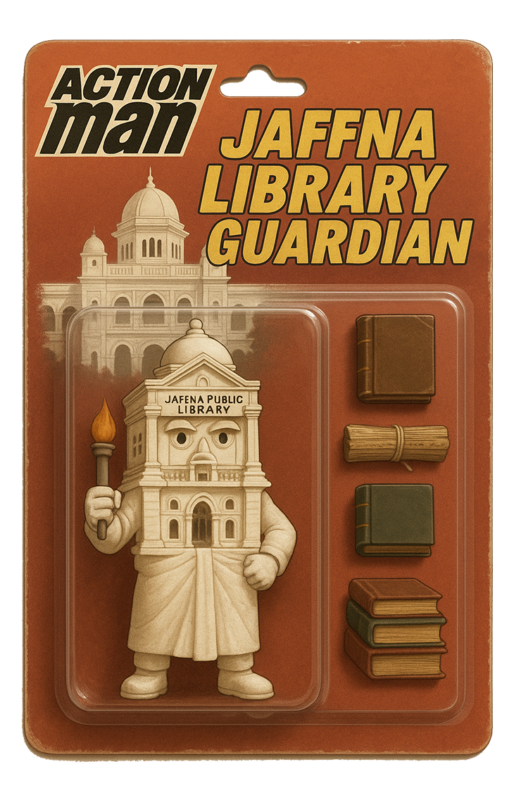 Tamil Action Figures Jaffna Library