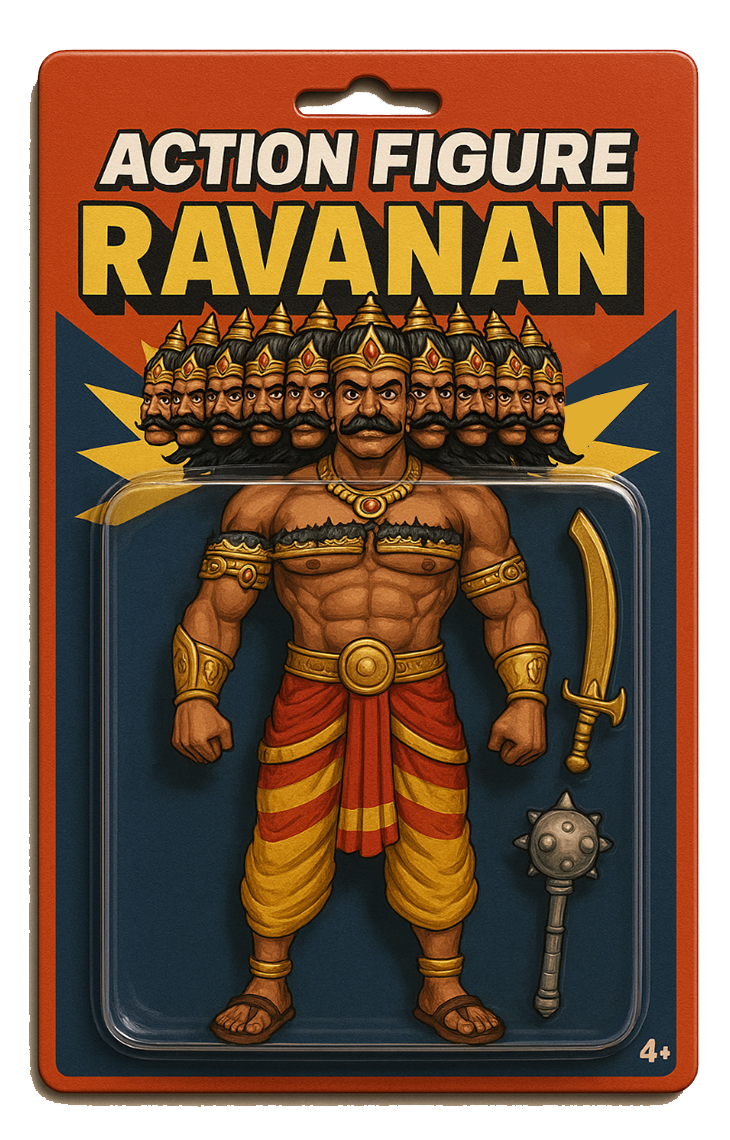 Tamil Action Figures Ravanan