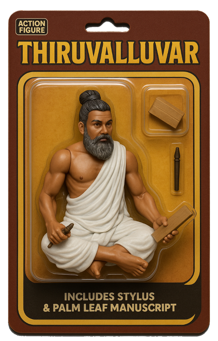 Tamil Action Figures Thiruvalluvar